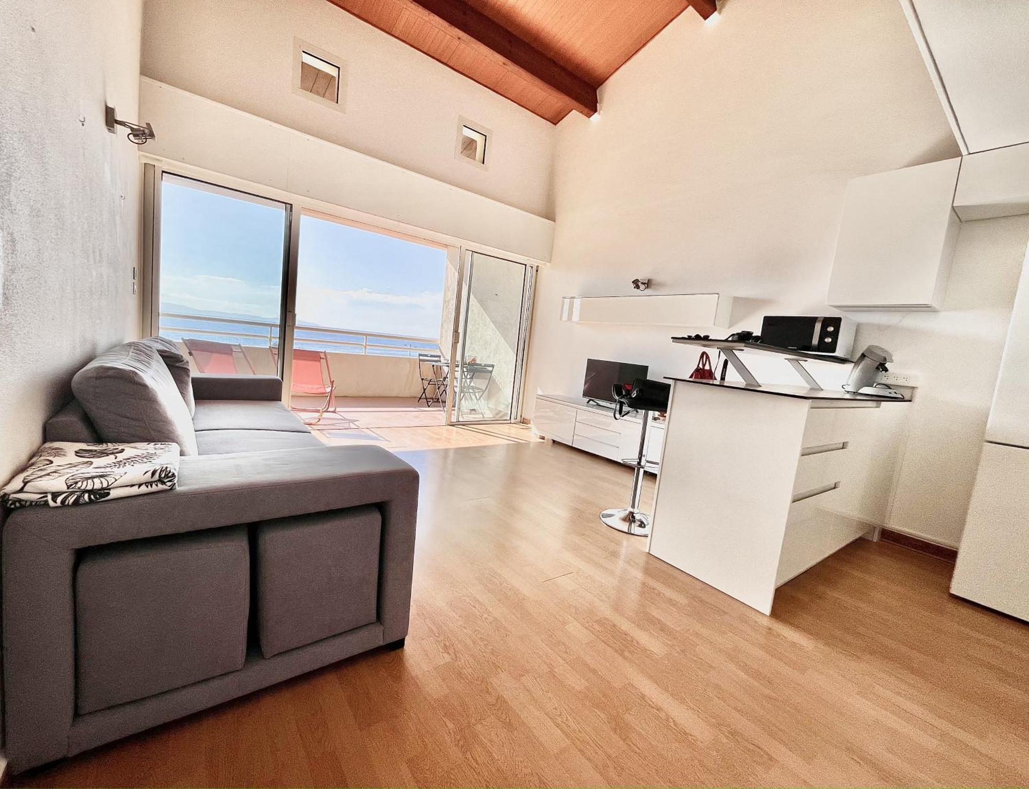 Aria Marina Duplex Vue Mer Route Des Sanguinaires, Plage A 50M, Parking Gratuit, 4 Pers Ajaccio  Exterior photo